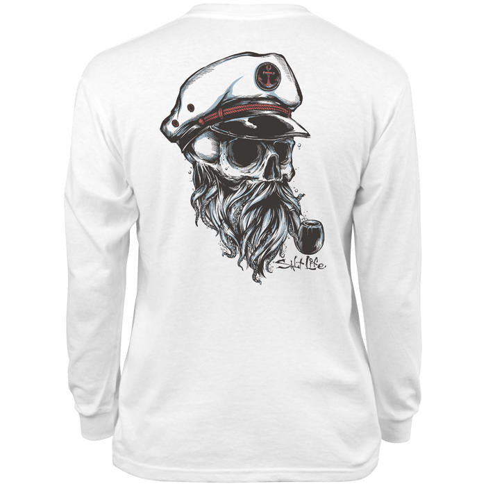 Salt Life, Youth, Old Sea Captain, LS,T-Shirt,