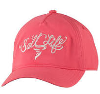 Salt Life Salty Mermaid Youth Hat Pink Punch