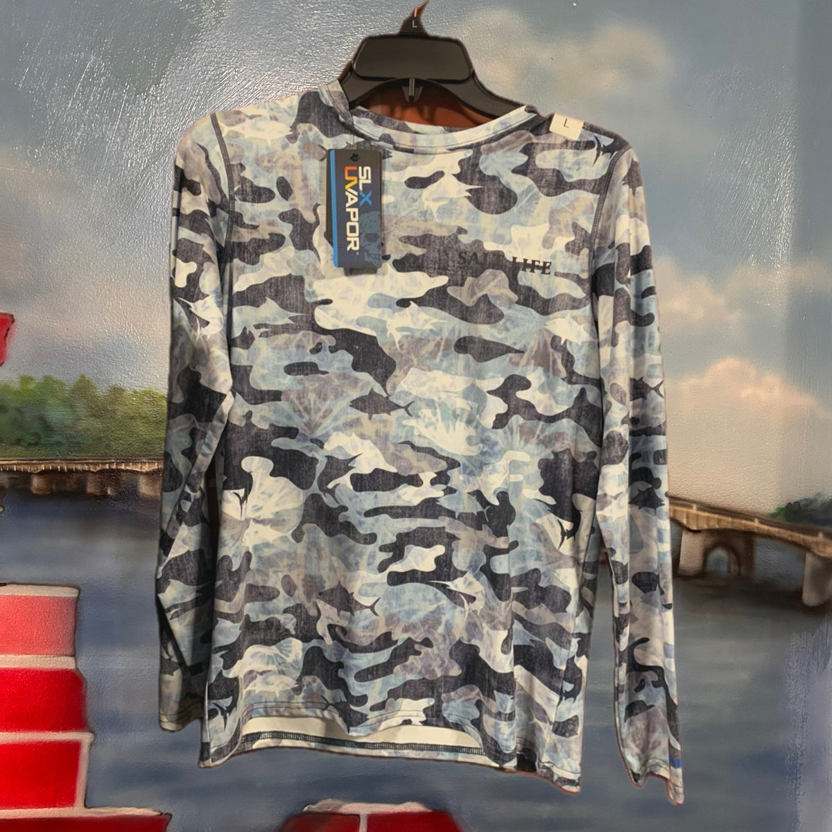 Salt Life Into The Abyss Long Sleeve Shirt,