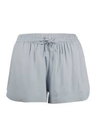 Salt Life Women's Sunset Waves, Light Weight Twill Shorts, Powder Blue,