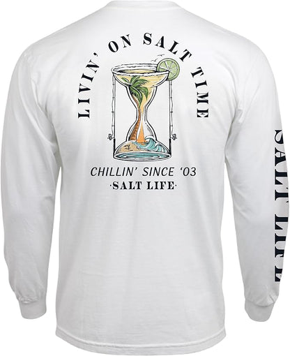 Salt Life Men's, Hourglass, LS,