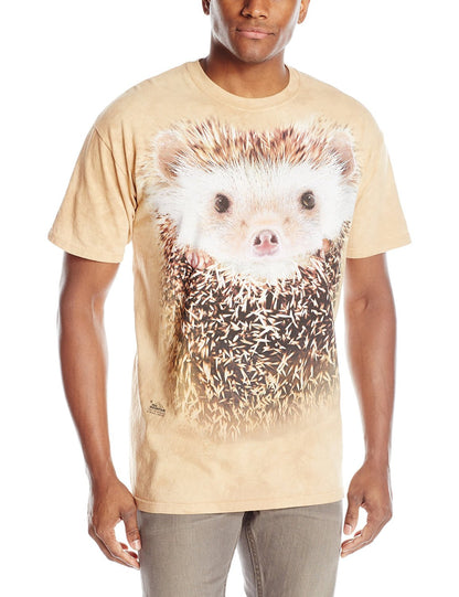 The Mountain Men's Big Face Hedgehog T-Shirt