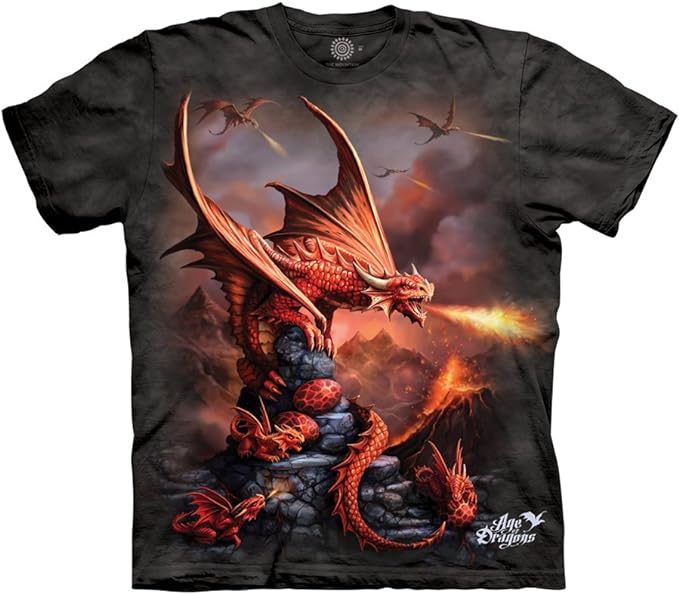 The Mountain Men's Fire Dragon T-Shirt