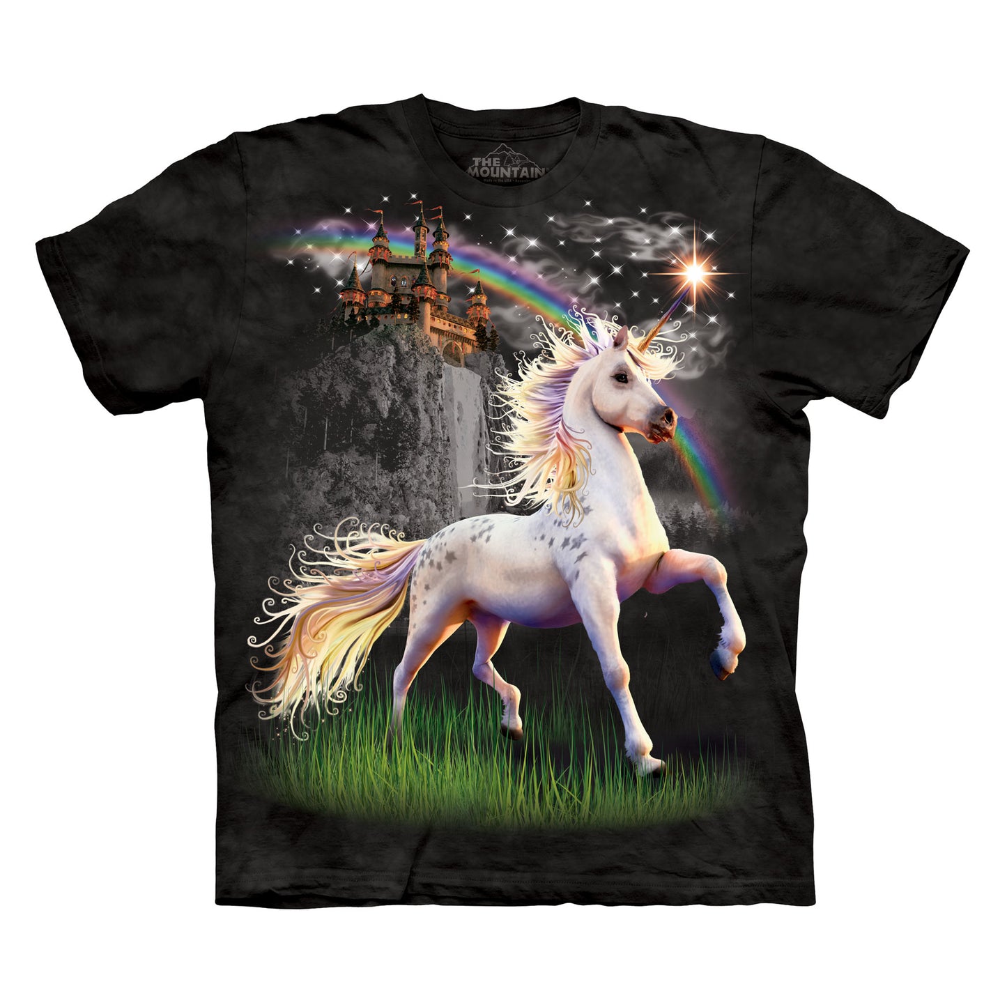 The Mountain Men's Unicorn Castle T-Shirt