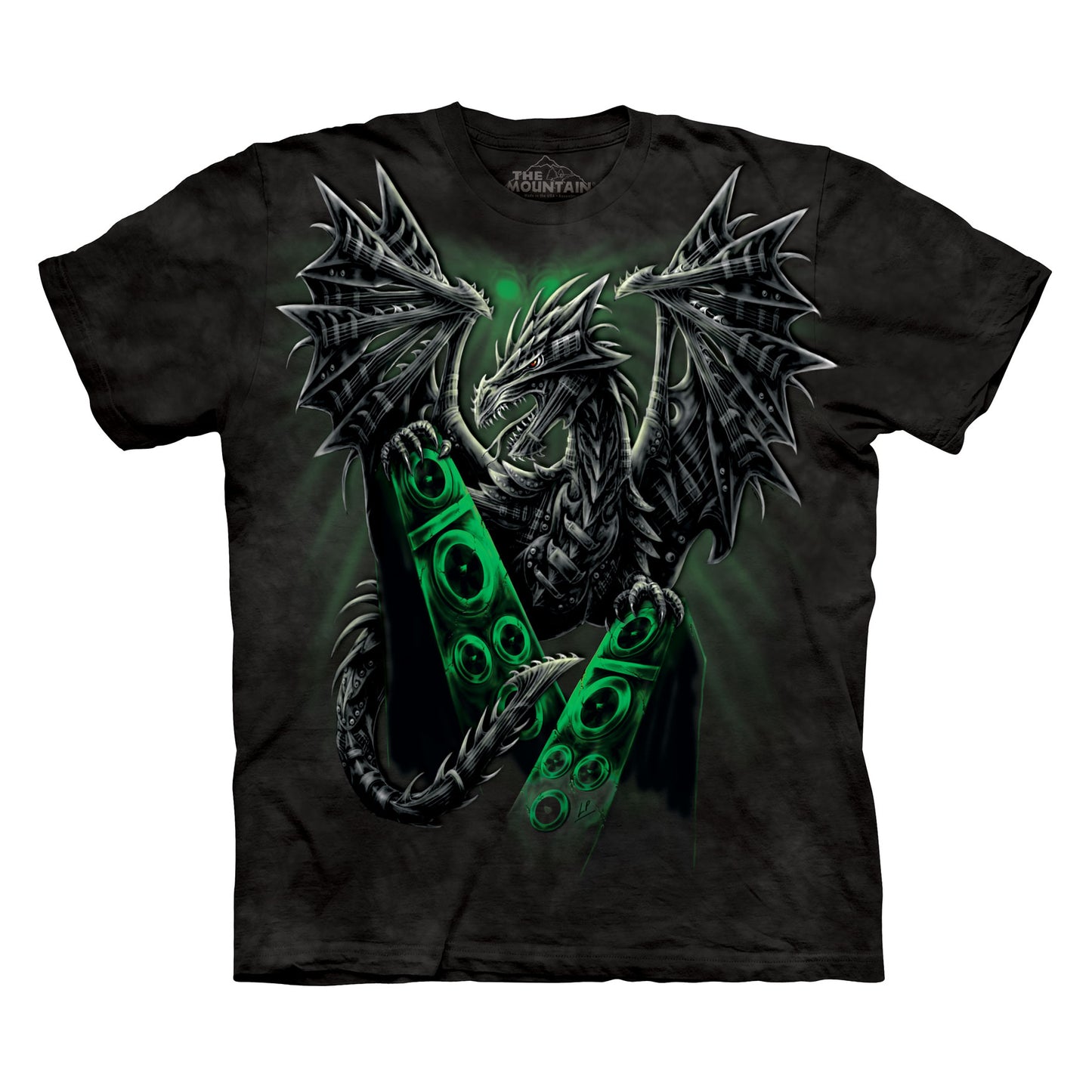 The Mountain Men's Electric Dragon T-Shirt