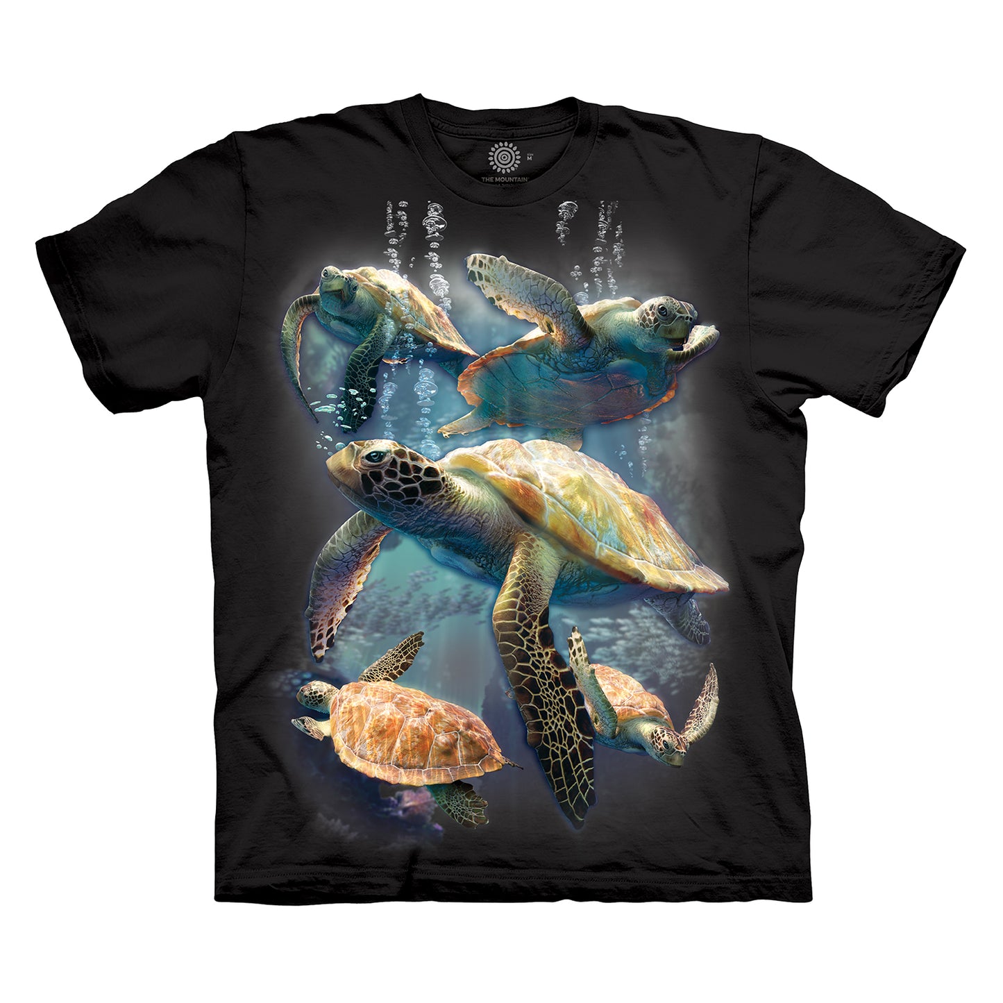 The Mountain Men's Sea Turtle Family T-Shirt