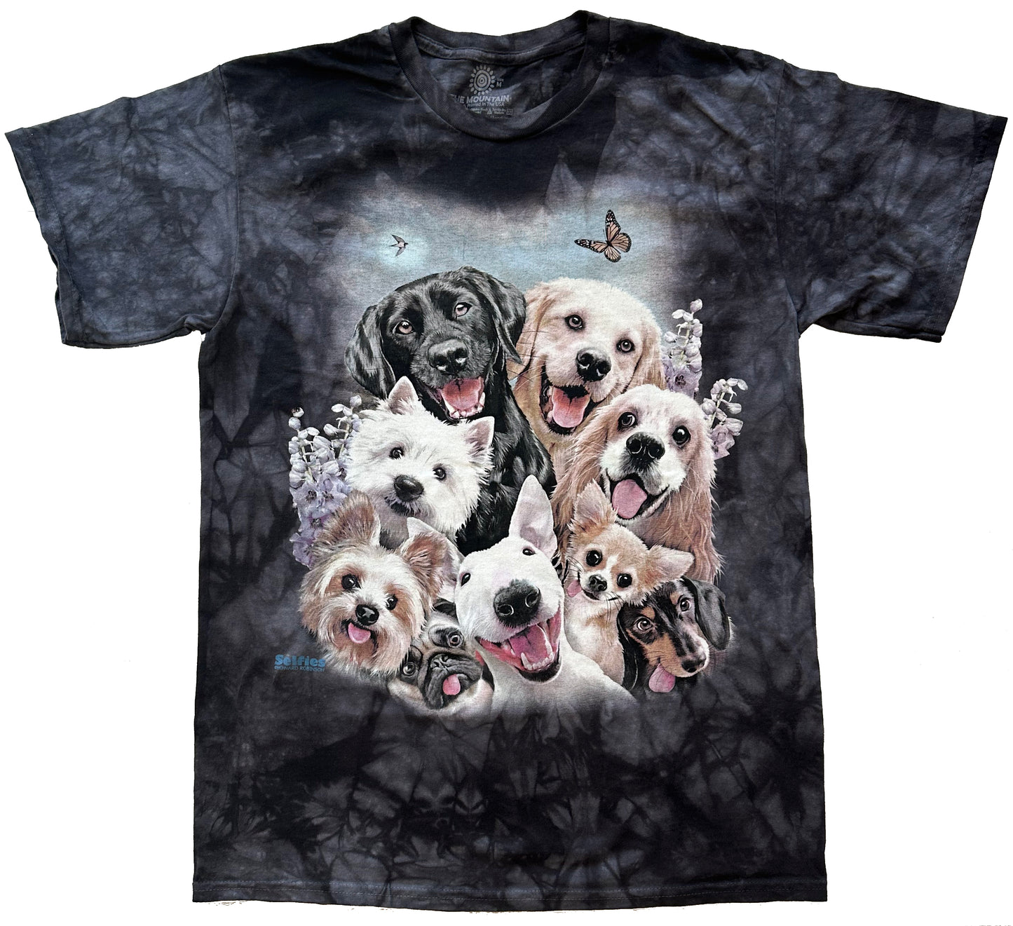 The Mountain Men's Dog Selfie T-Shirt