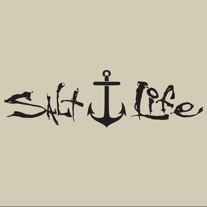 Salt Life Signature Anchor Decal