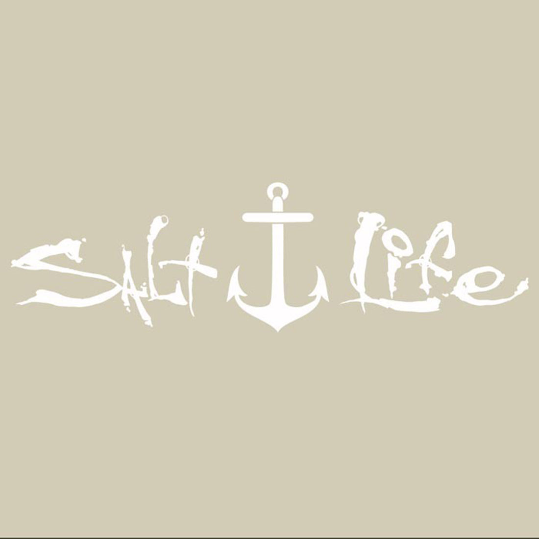 Salt Life Signature Anchor Decal