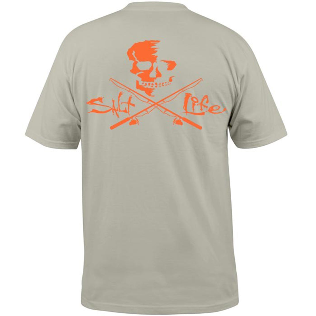 Salt Life Men's Skull And Poles Pocket T-shirt