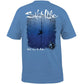 Salt Life Men's Hook Line And Sinker Fade Pocket T-shirt