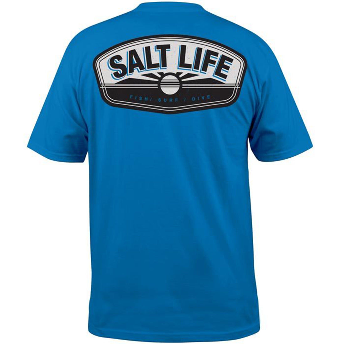 Salt Life Men's Sunset Badge Pocket T-shirt