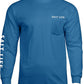 Salt life Sailing Flags Long Sleeve Pocket Tee