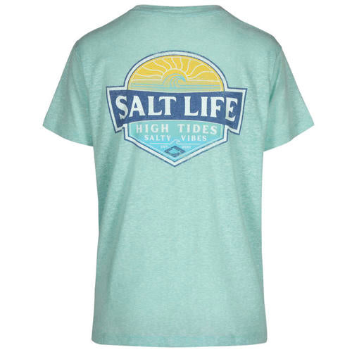 Salt Life, Woman's, High Tides, Boyfriend, Tee, SS