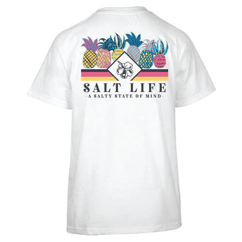 Salt Life, Woman's, Pineapple Spike, SS, unisex fit, Crew Neck,