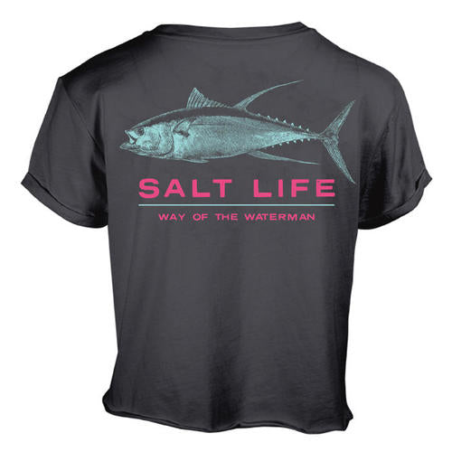 Salt Life, Woman's, Deep Ventures, Gram Jersey, Crew Neck, SS,