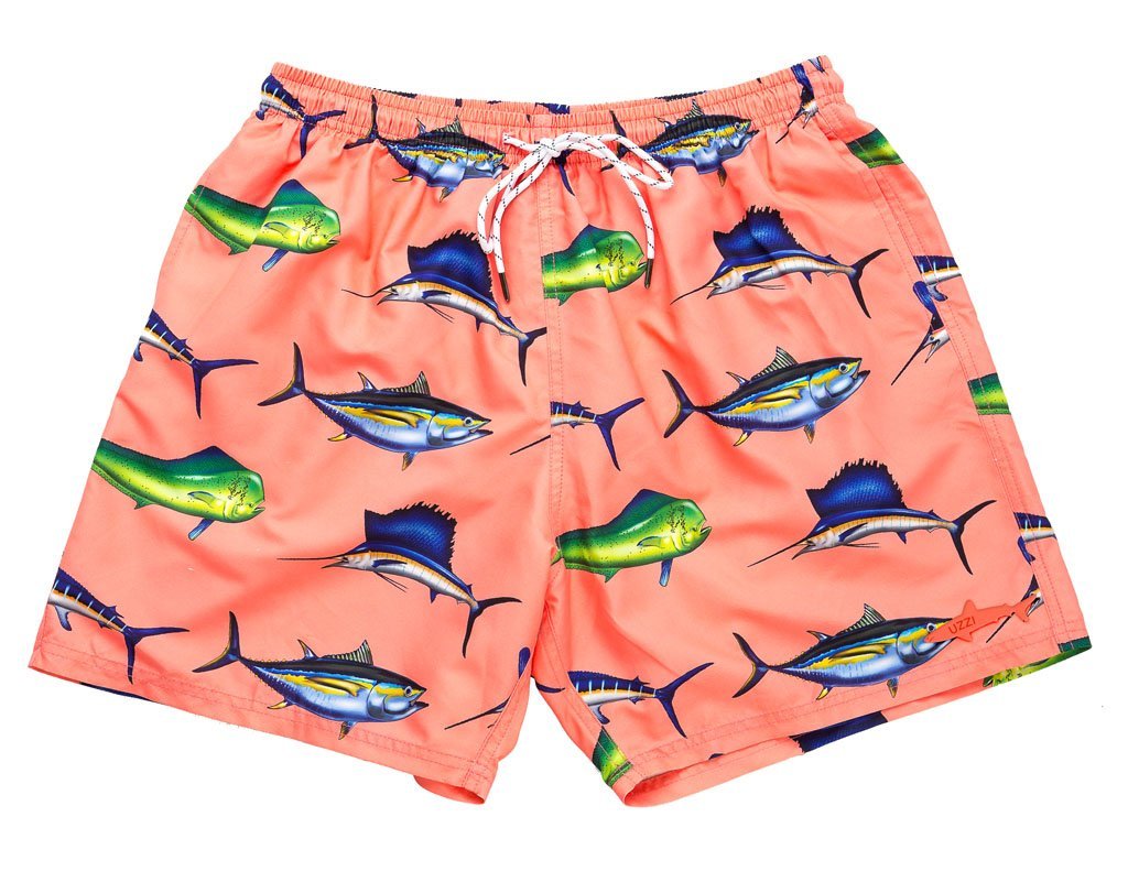 UZZI Men's Swordfish Swim Shorts