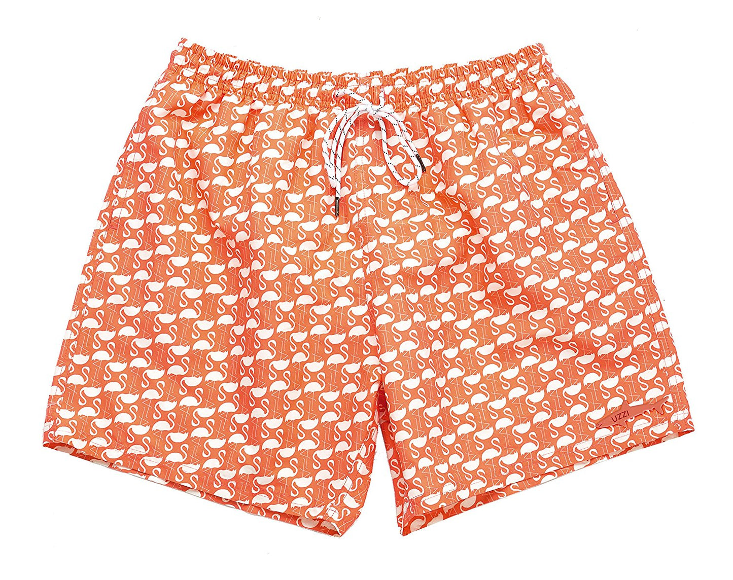 UZZI Men's Flamingos Swim Shorts