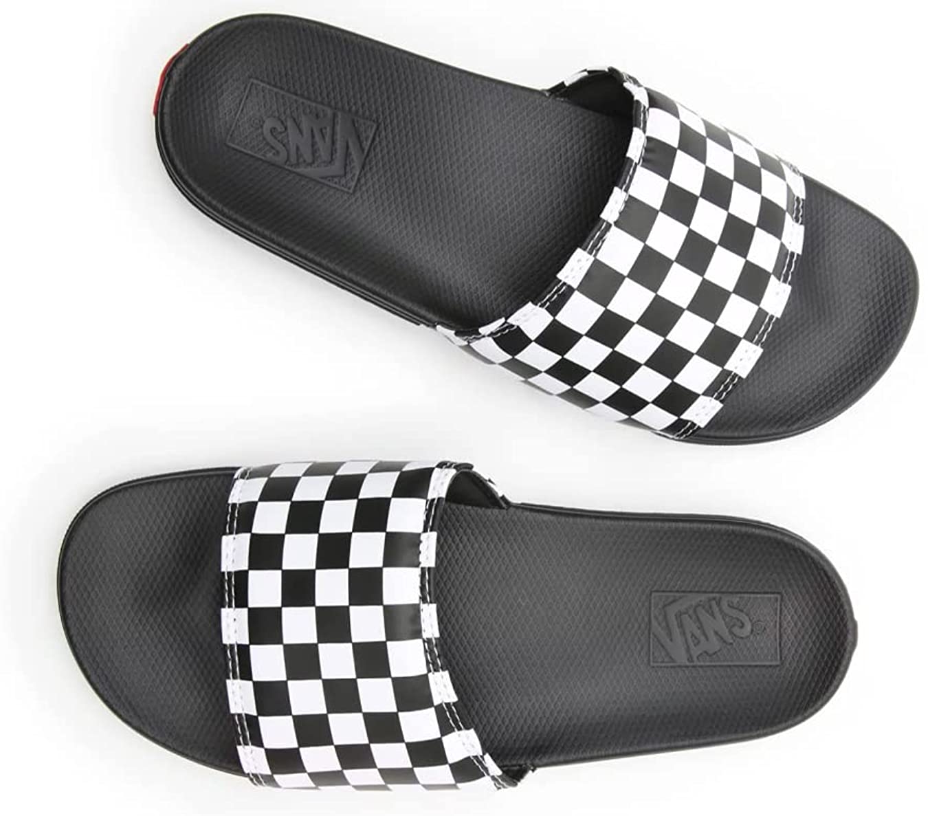 Vans Men's Slide-On Checkerboard Flip Flops