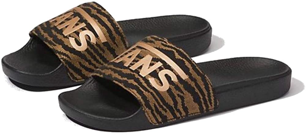 Vans Women's Slide-On Woven Tiger Flip Flops