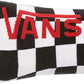 Vans Canoodle Super No-Show - 3 Pack Socks, Red/White Check, (6.5-9) M US