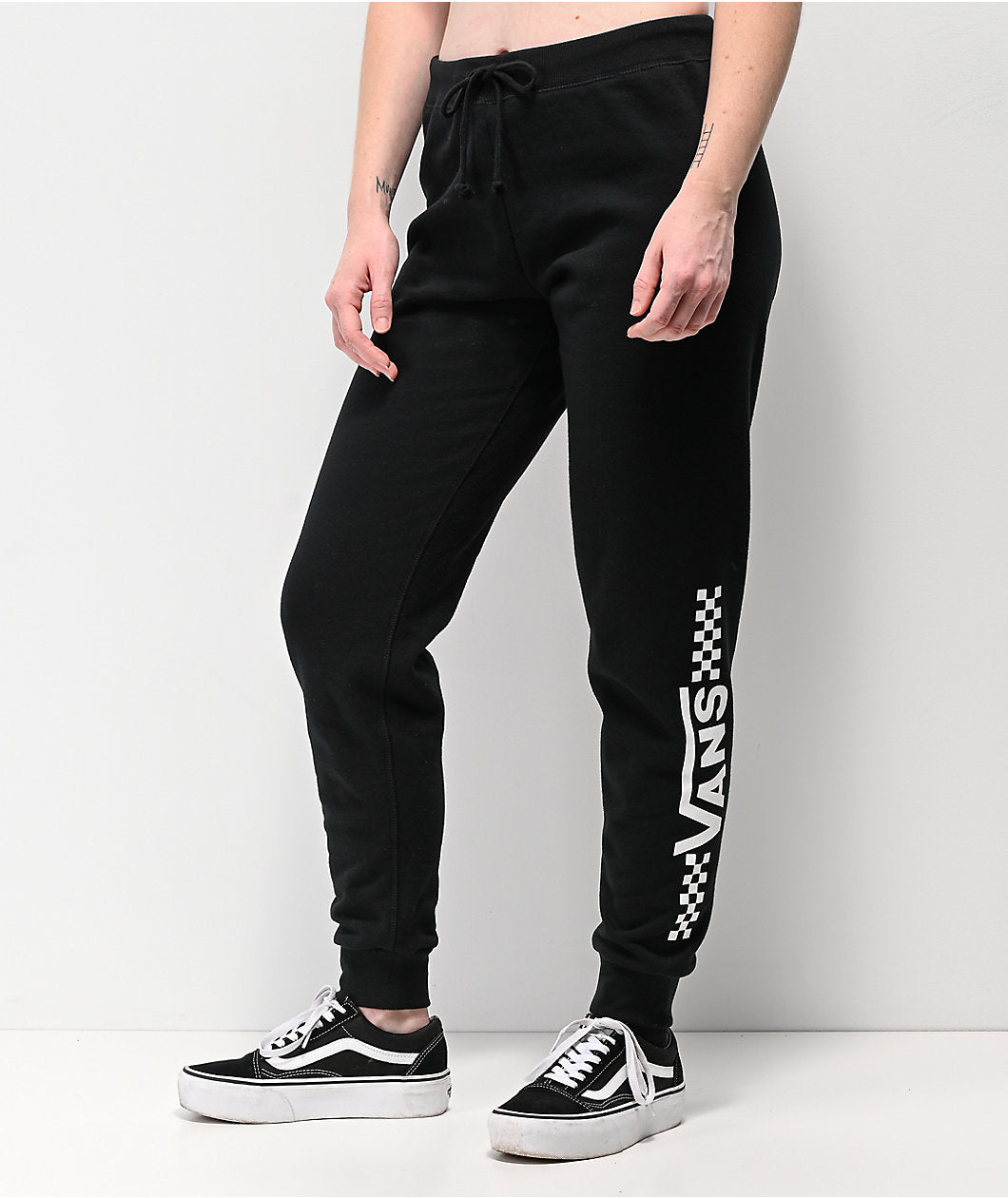 Vans funday cheap black sweatpants