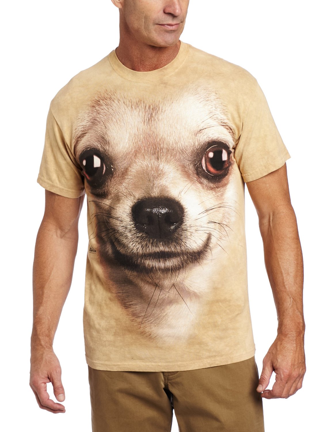 The Mountain Men's Chihuahua Face T-Shirt