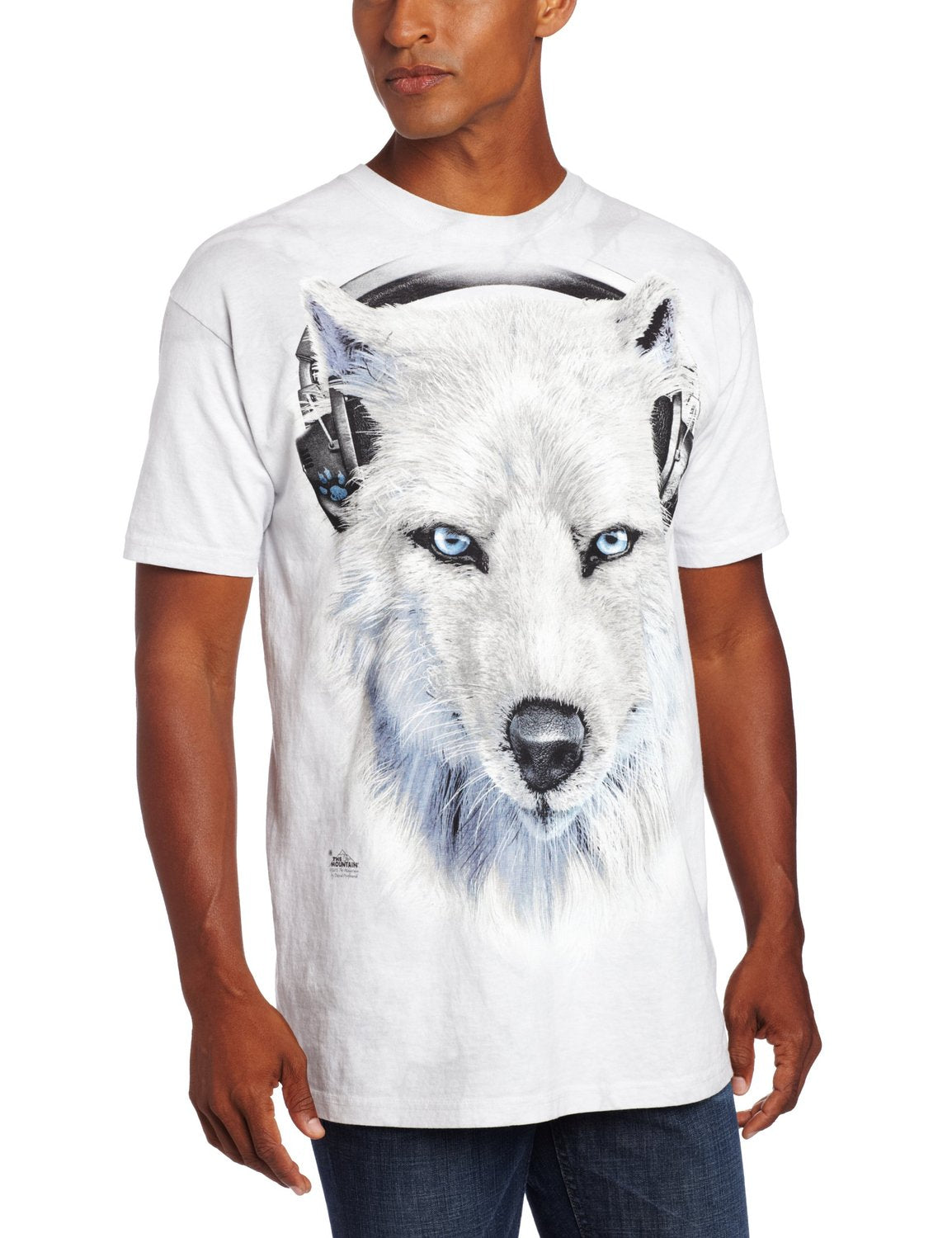 White Wolf DJ The Mountain Men's T-Shirt