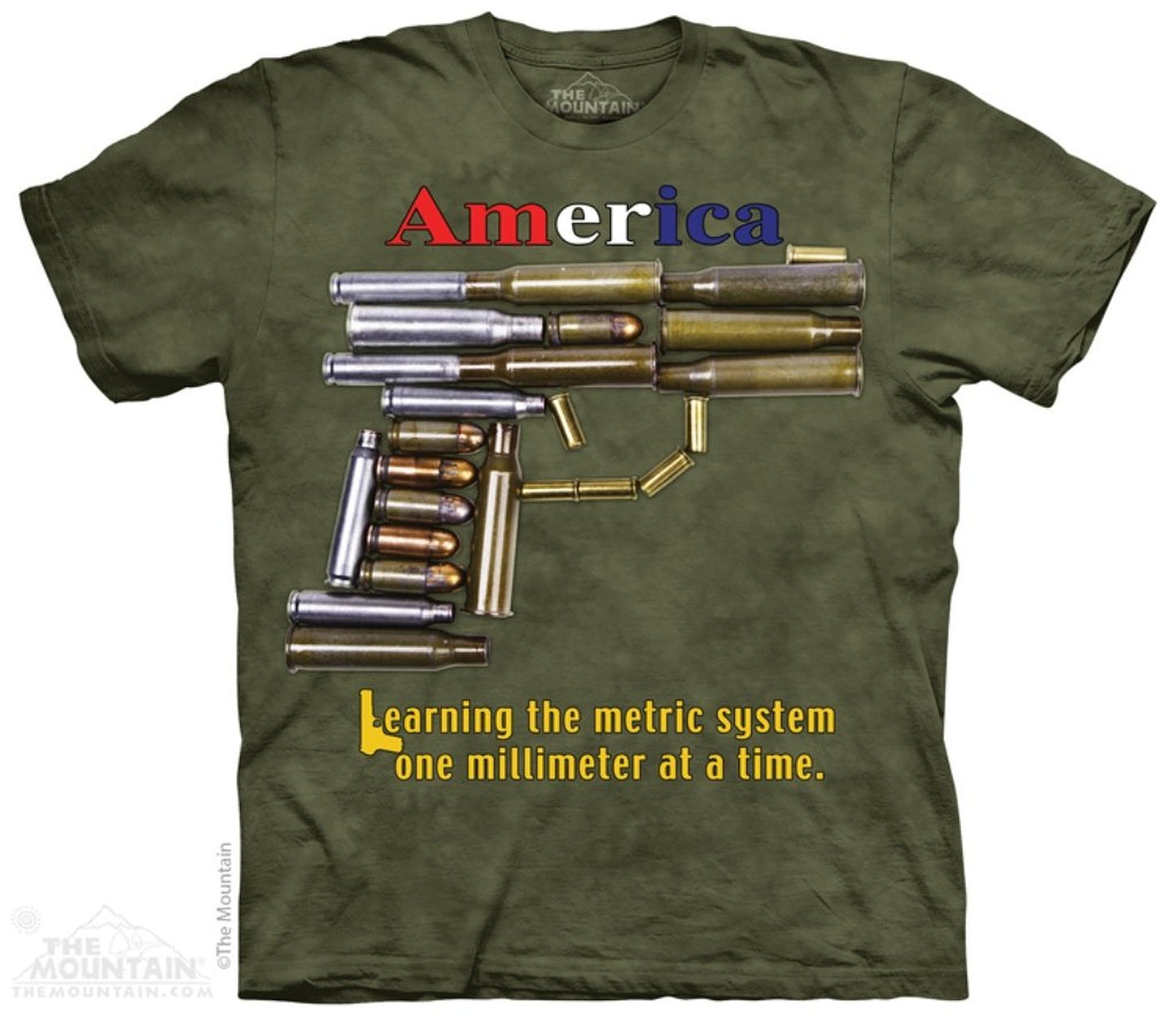 Learning the Metric System The Mountain Men's T-Shirt