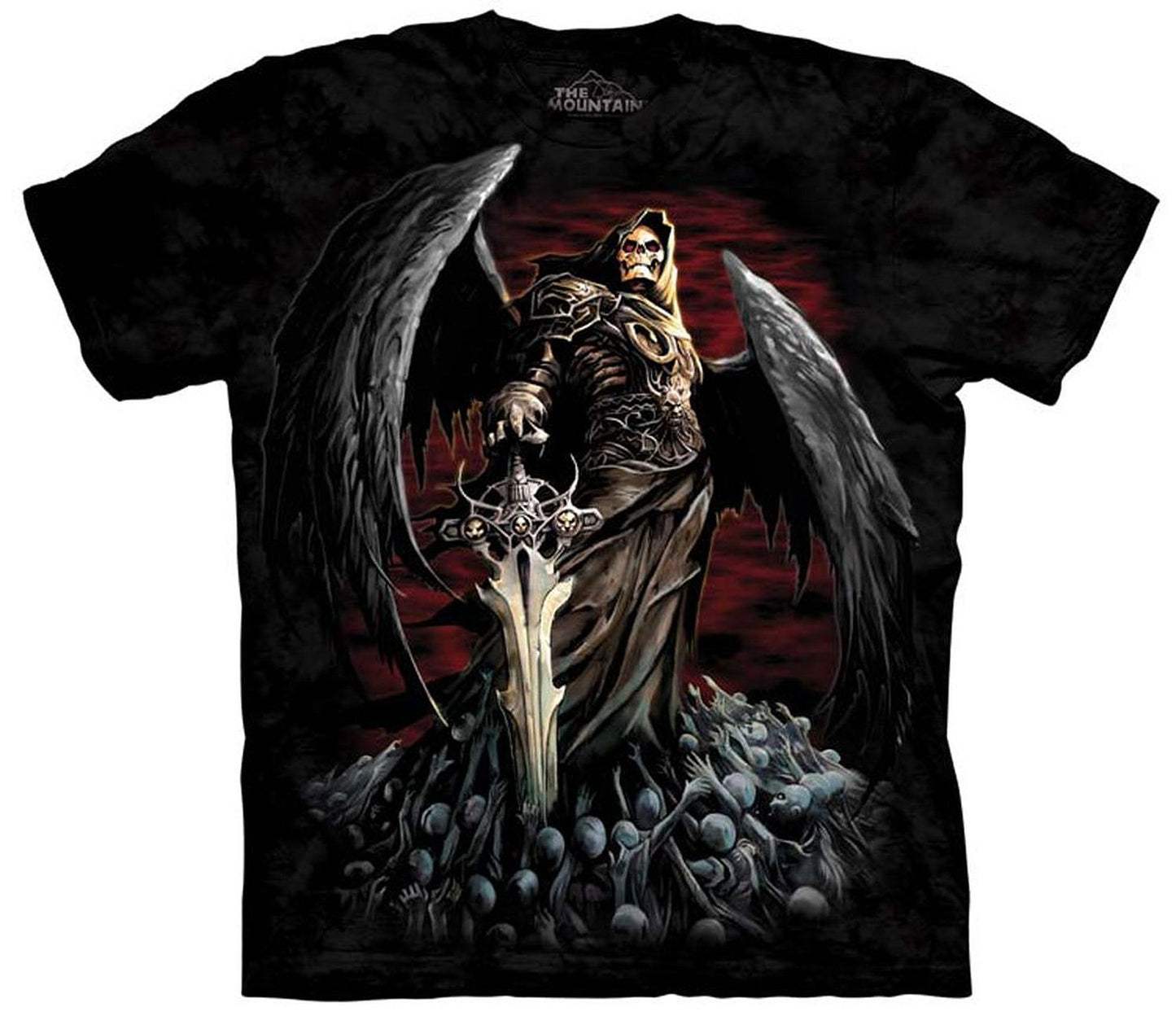 Death Wish Skullbone The Mountain Adult T-Shirt
