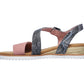 BOBS from Skechers Women's Desert Kiss - Cactus Rose sandal