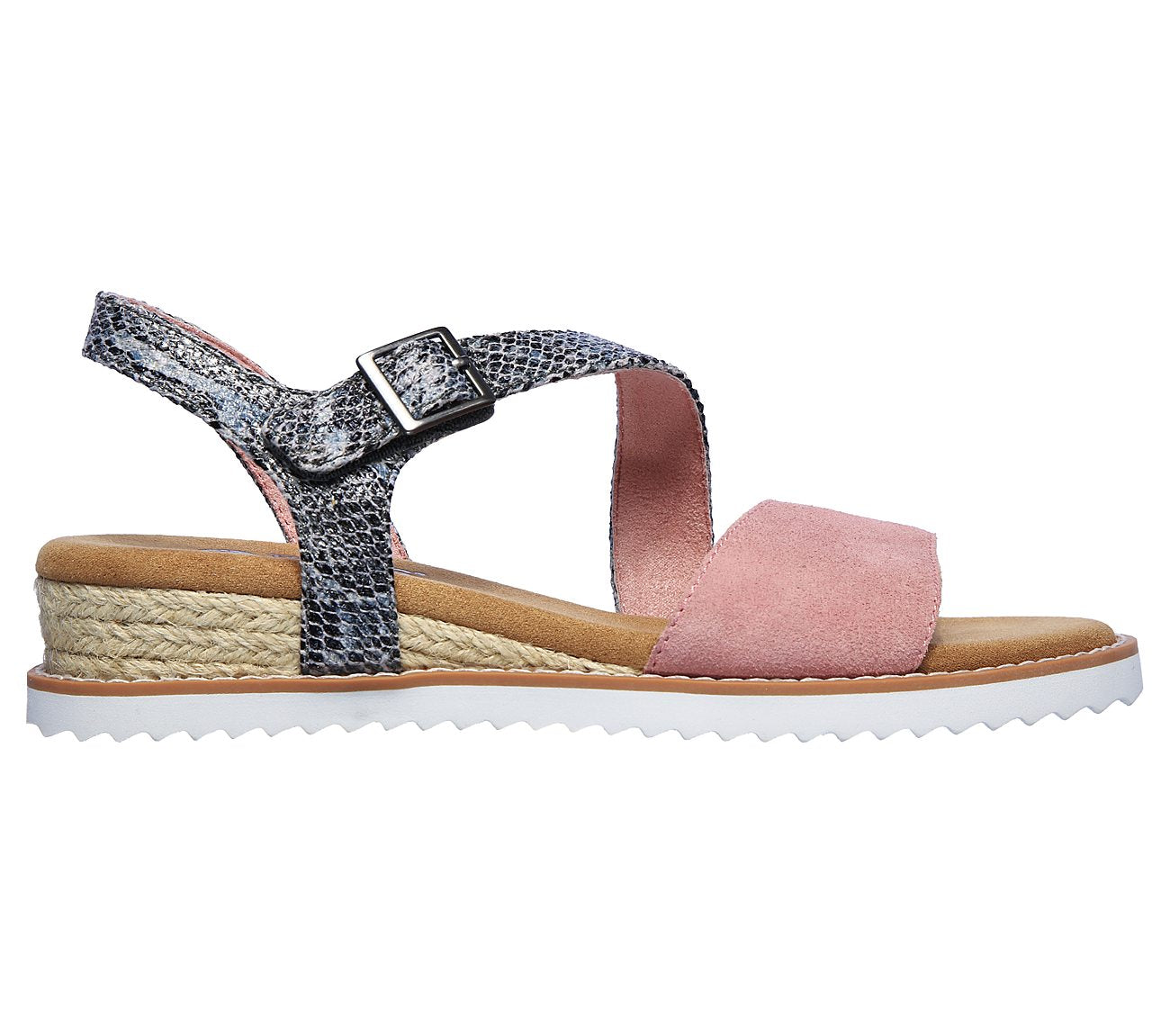 BOBS from Skechers Women's Desert Kiss - Cactus Rose sandal