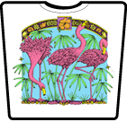 Magic T-shirts Flamingos  Adult T-shirt