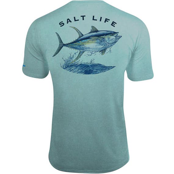 Salt Life Men's Tuna Bound Short Sleeve Performance Pocket Tee
