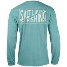 Salt Life Men's Fish Co. LS Tri-Blend Shirt