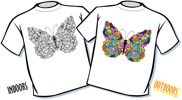 Magic T-shirts Butterfly Wings Youth T-shirt