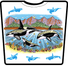 Magic T-shirts Orca Whales Youth T-shirt
