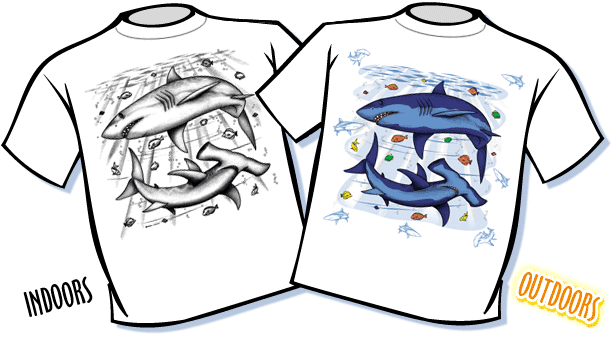 Magic T-shirts Big Shark Youth T-shirt