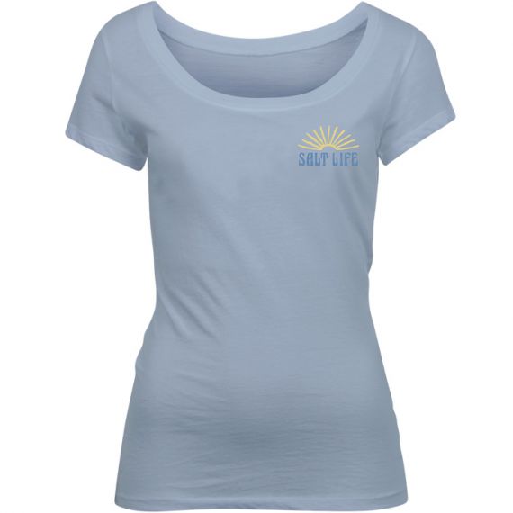 Easy Like Sunshine Scoop Neck Tee