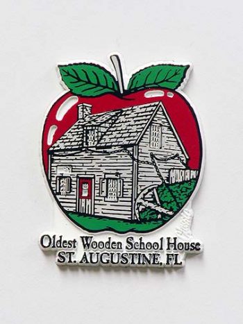 Magnet Classic Old Wooden School Rubber