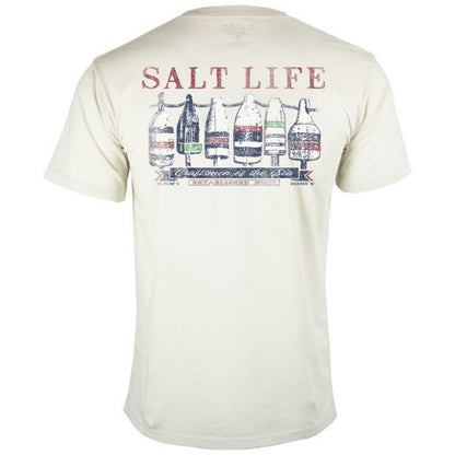 Salt Life Men's Lobster Buoys Salt Wash Pocket Tee