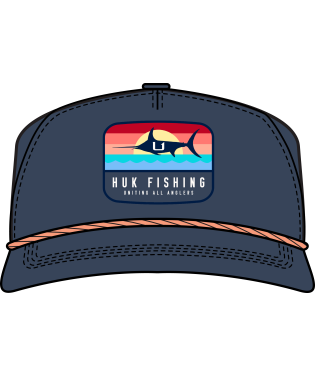 HUK Sunset Marlin Unstructured Hat Sargasso Sea OS
