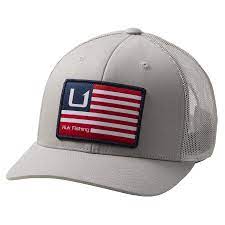 HUK and Bars American Trucker Hat, Oyster, OS