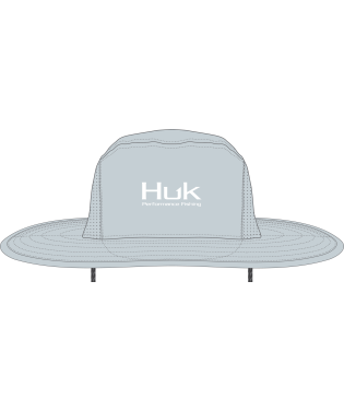 HUK Performance Bucket Hat Oyster OS