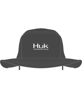 HUK Performance Bucket Hat Volcanic Ash OS