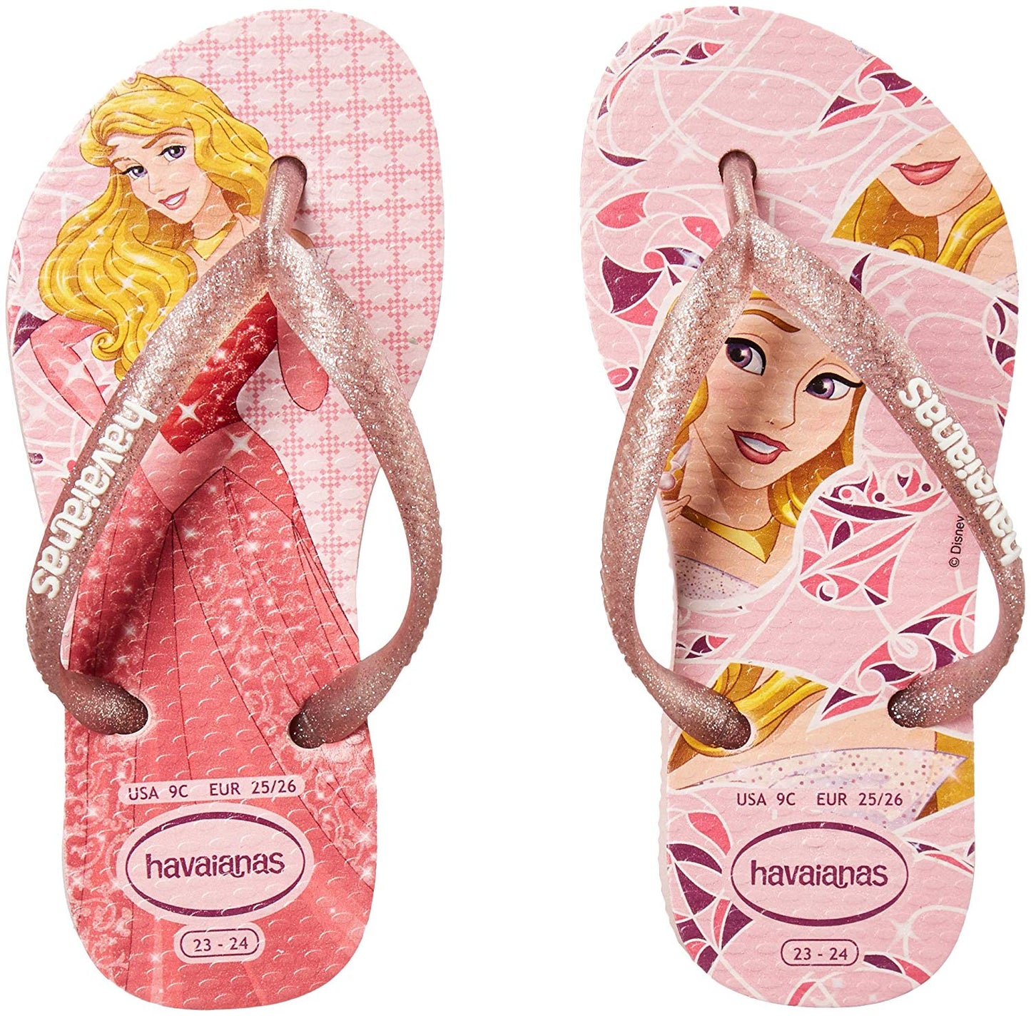 Havaianas Kids Slim Princess Sandal Flip Flops (Toddler/Little Kid)