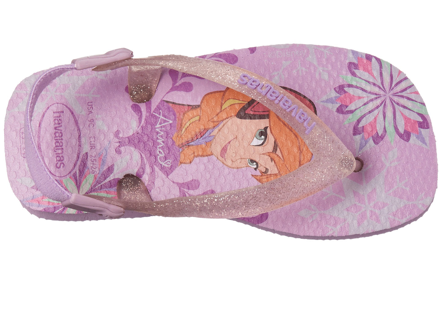 Havaianas Baby Frozen Rubber Flip Flops