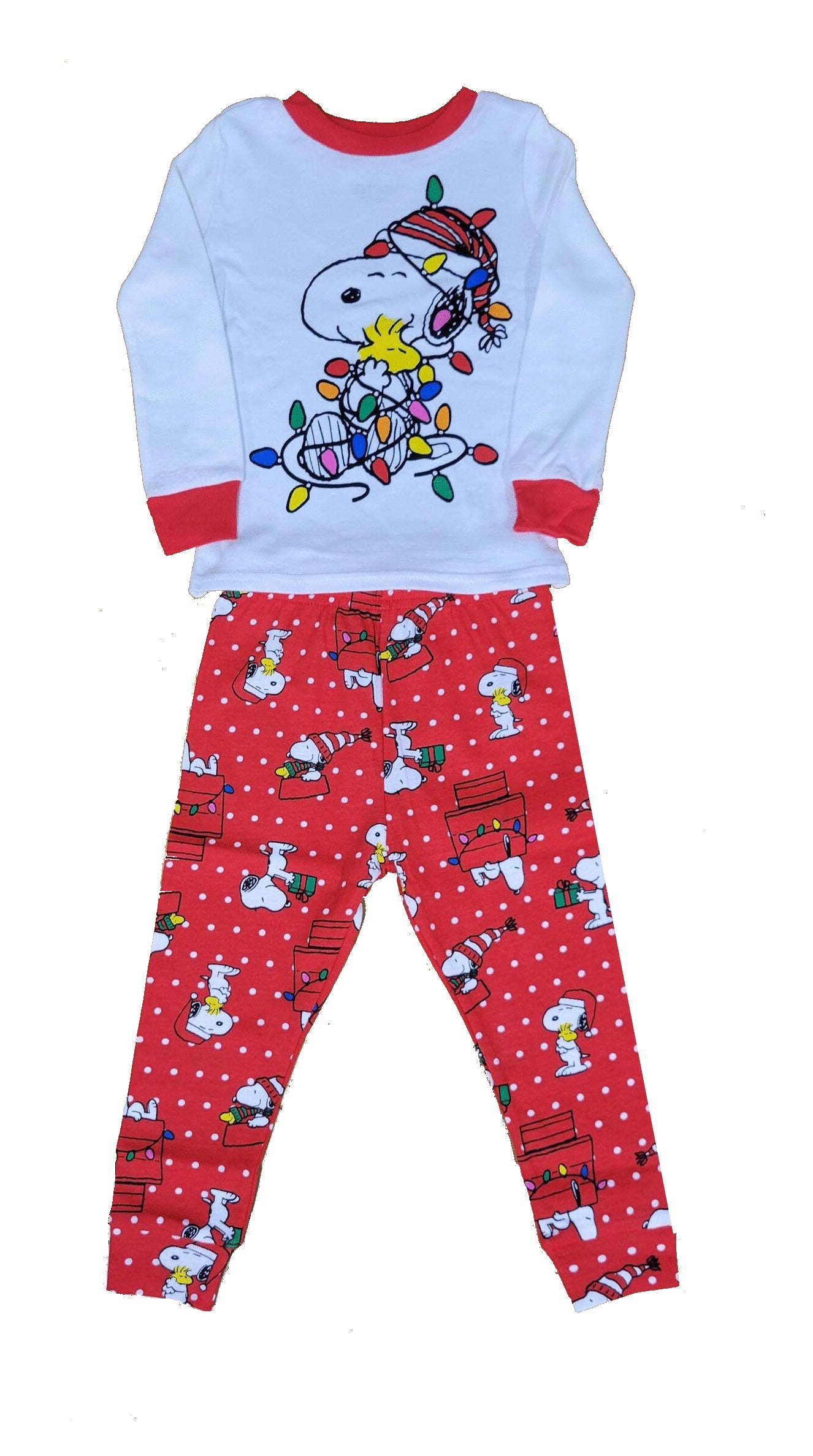 Peanuts Christmas 2-Piece Toddler Pajamas Sets