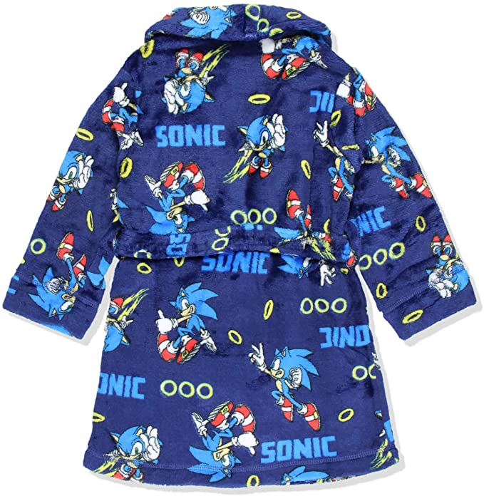 Sonic the Hedgehog Boys' Fleece Robe