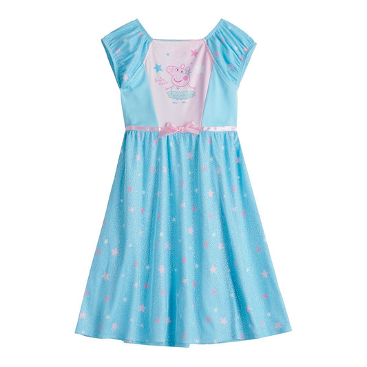 Peppa Pig Girls' Fantasy Night Gown